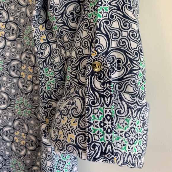 Linen Charter Club Luxury shirt - sz L - Picture 9 of 11